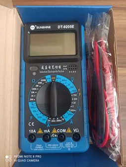 مولتی متر دیجیتال سانشاین مدل DT-9205E