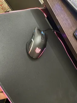 موس پد مخصوص بازی لومینوس مدل RGB