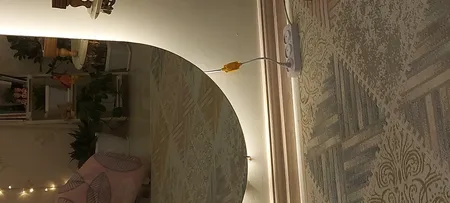 آینه مدل قدی هلالی بک لایت کد 170