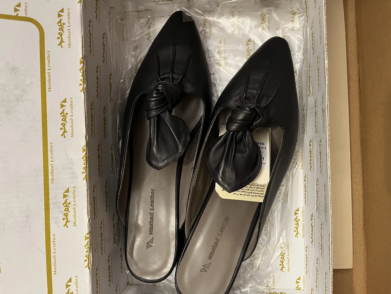 صندل زنانه چرم مشهد مدل j2545