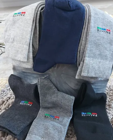 جوارب مردانه پالوته مدل COL6 بسته ۶ عددی