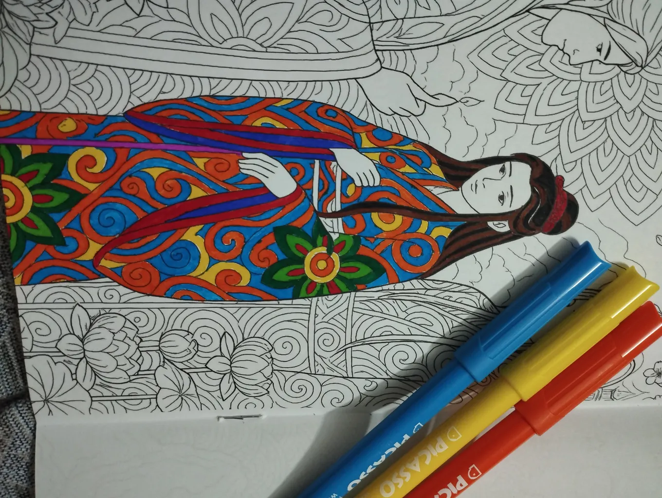 ماژیک رنگ آمیزی پیکاسو مدل کالی کیدز بسته 12 عددی