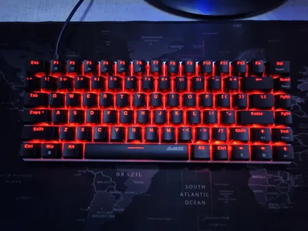 کیبورد مخصوص بازی آجز مدل AK33 Mechanical