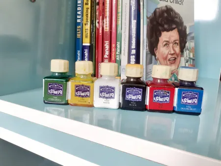 رنگ ویترای ورسای بسته 6 عددی به همراه تینر