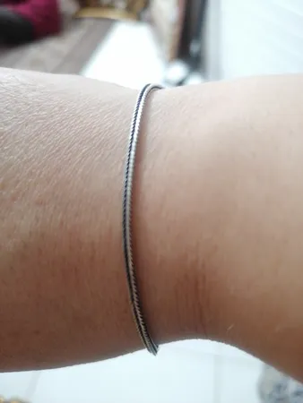 دستبند نقره زنانه گیرا مدل G476