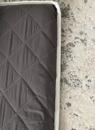 تشک مهمان پرارین مدل ساده دولایه 1 نفره سایز 95*195 سانتی متر