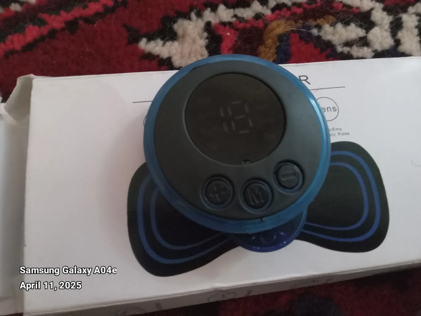 ماساژور برقی مدل پروانه ای کد ems ماساژور برقی مدل پروانه ای کد ems
