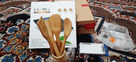 سرویس کفگیر ملاقه 5 پارچه کد LP132