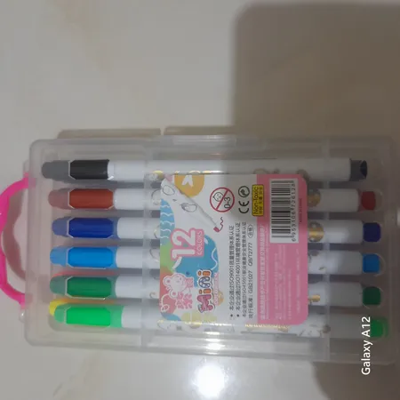 ماژیک رنگ آمیزی  12 رنگ مدل MiNi color pen  کد ZS-206