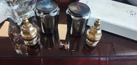 مغزی شیر کد 214 بسته 2 عددی به همراه دسته شیر