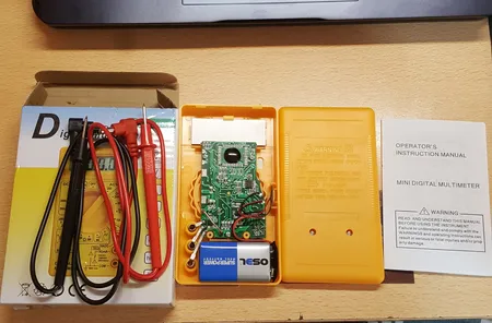 مولتی متر دیجیتال مدل DT830D کدY993