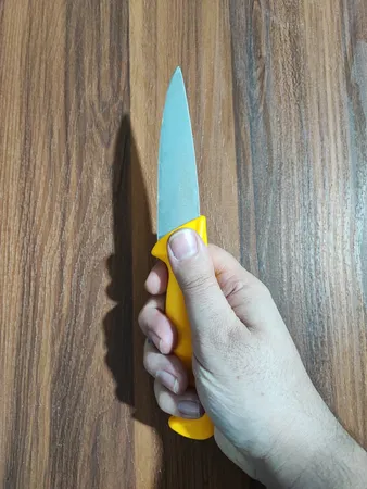 چاقو آشپزخانه حیدری کد 011