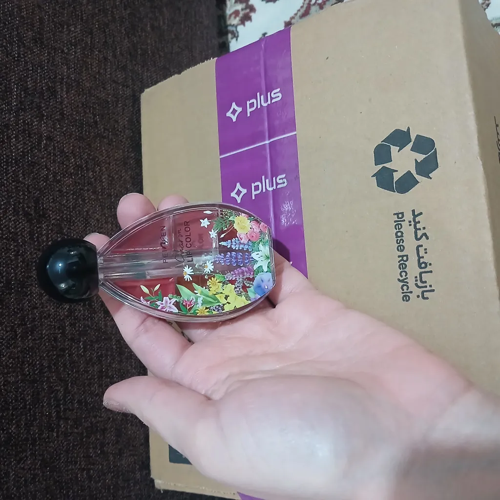 پالت رژ لب جامد پین فن مدل براش دار شماره 1