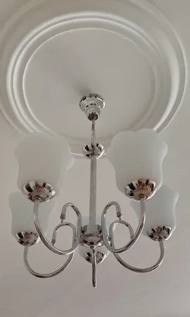 لوستر 5 شعله چشمه نور کد 856.5