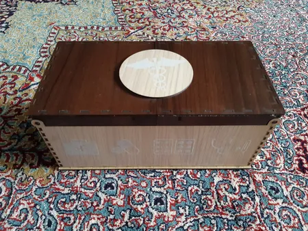 جعبه نگهدارنده دارو مدل LC108