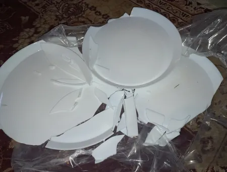 سرویس غذاخوری 26 پارچه گلدن اوپال مدل Diwali Structure