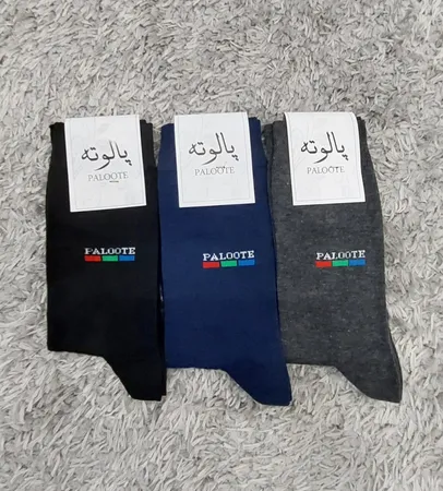 جوراب مردانه پالوته مدل PLT-SH-3R مجموعه 3 عددی