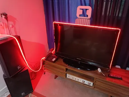 ریسه ال ای دی دریم لایت مدل RGB 5050 طول 5 متر