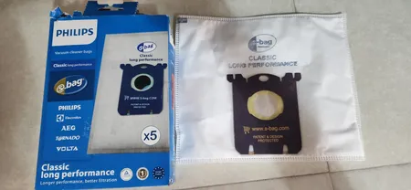 پاکت جاروبرقی اس-بگ مدل Classic Long 5 مناسب برای جاروبرقی های فیلیپس و آاگ و الکترولوکس و دوو