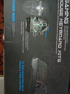 تجریه خرید کیبورد و ماوس گیمینگ وریتی مدل V-KB6121GCW، سوییچ ممبران، Full-Size، نورپردازی LED RGB