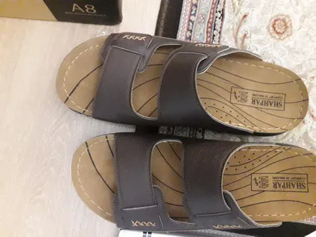 صندل مردانه شهپر مدل ماهان 108 کد 07