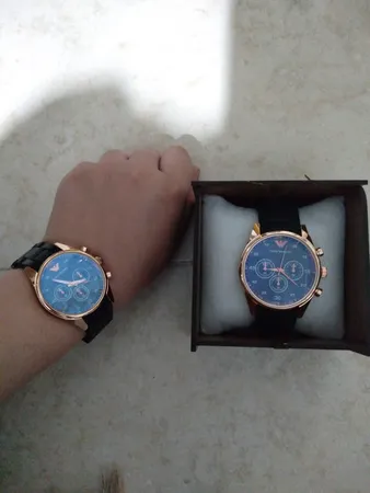 ست ساعت مچی عقربه ای زنانه و مردانه مدل Emp-Blk