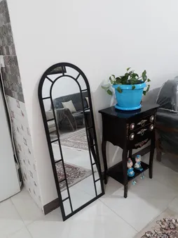 آینه الف مدل   قدی طرح تاج کد 2