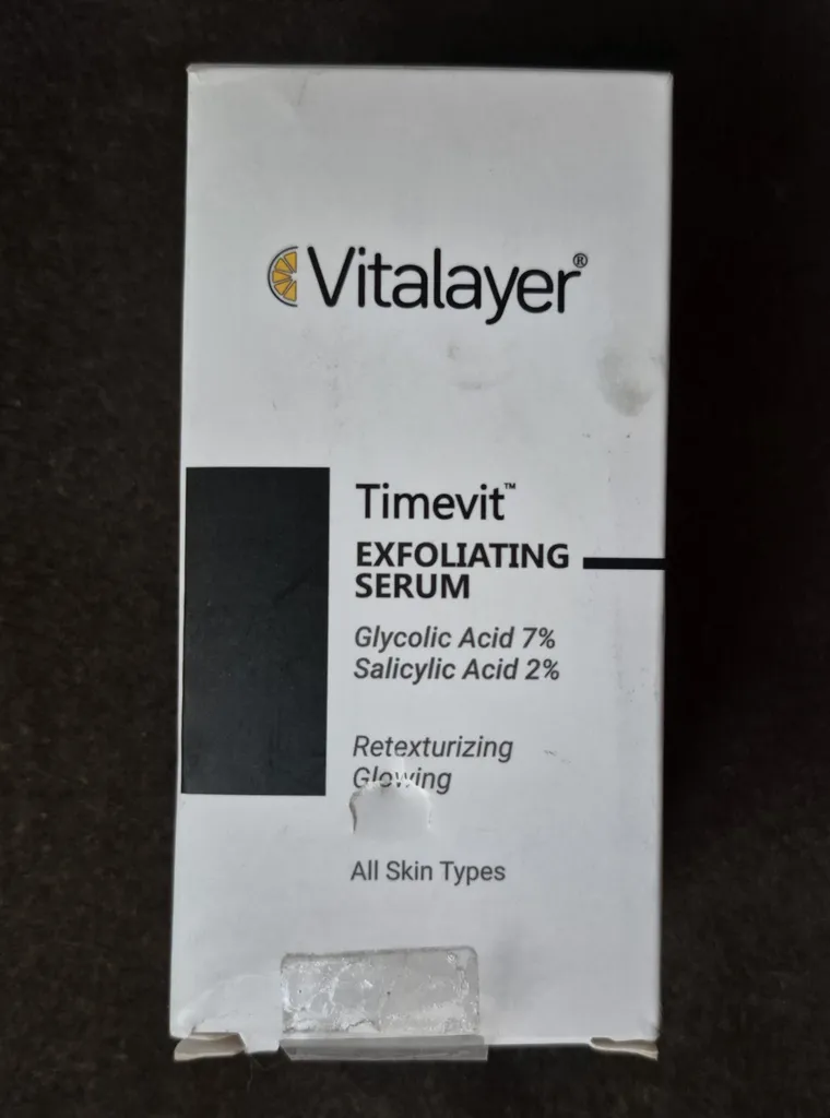سرم پوست ویتالیر مدل مدل گلایکولیک اسید ٪7 حجم سازگار با نوع پوست میلی لیتر