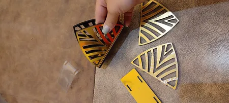 جای دستمال کاغذی مدل فروردین مجموعه دو عددی