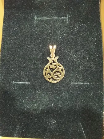 آویز گردنبند طلا 18 عیار زنانه مایا ماهک طرح  انار کد MM0341