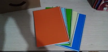 دفتر مشق مدل ایفل بسته 5 عددی