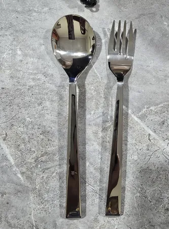 قاشق و چنگال جی فی نی مدل G-01 مجموعه 2 عددی