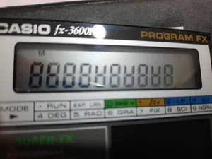 تجریه خرید ماشین حساب کاسیو مدل fx-3600Pv