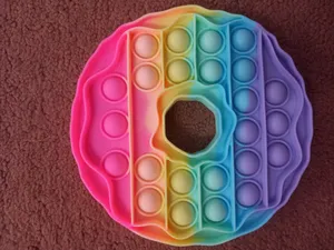 تجریه خرید فیجت ضد استرس مدل پاپ ایت طرح دونات