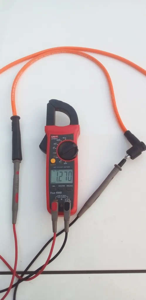 وایر شمع تقویتی کمری مدل 1400 مناسب پراید کاربراتور بسته 5 عددی