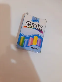 گچ رنگی مانگیو مدل M1 بسته 10 عددی