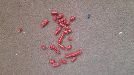 رول پلاک کاسپین مدل شاخک دار پنج بسته 80 عددی