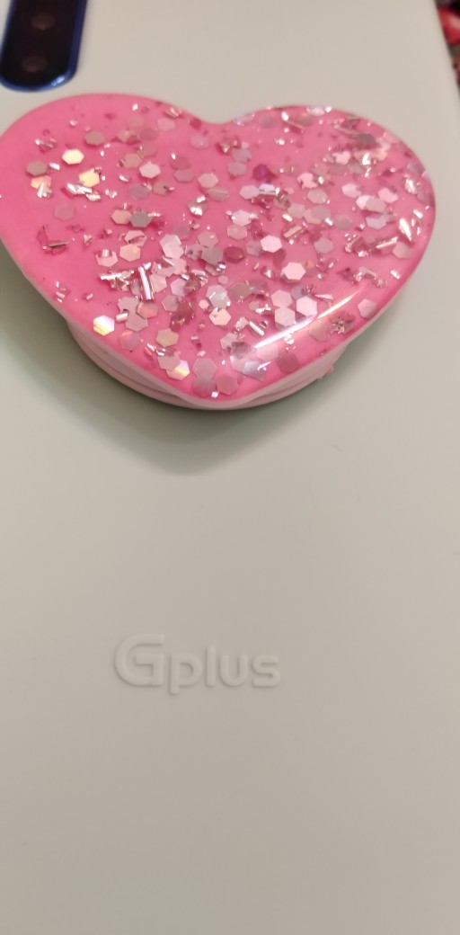 پایه نگهدارنده گوشی موبایل پاپ سوکت مدل قلب الماس A28