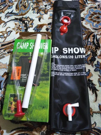 دوش سفری مدل Camp Shower ظرفیت 20 لیتر