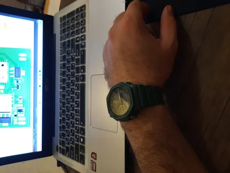 ساعت مچی عقربه‌ای مردانه کاسیو مدل GA-B2100-3ADR