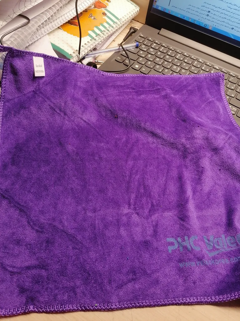 دستمال حوله نظافت پی اچ سی والیو مدل 1001