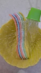 کاسه مدل شنتیا مجموعه 6 عددی به همراه قاشق