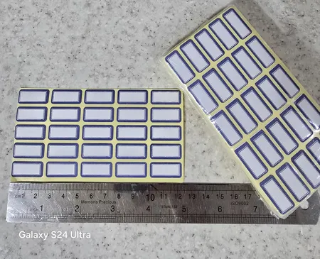 برچسب فوسکا بسته 100 عددی