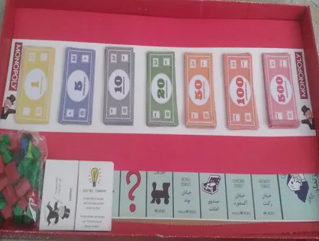 بازی فکری مونوپولی مدل Az184