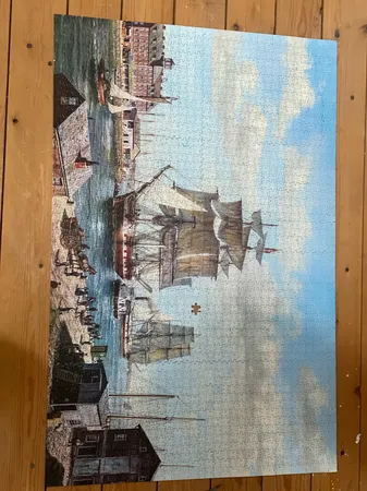 پازل 2000 تکه ایران پازل طرح بندر لیورپول