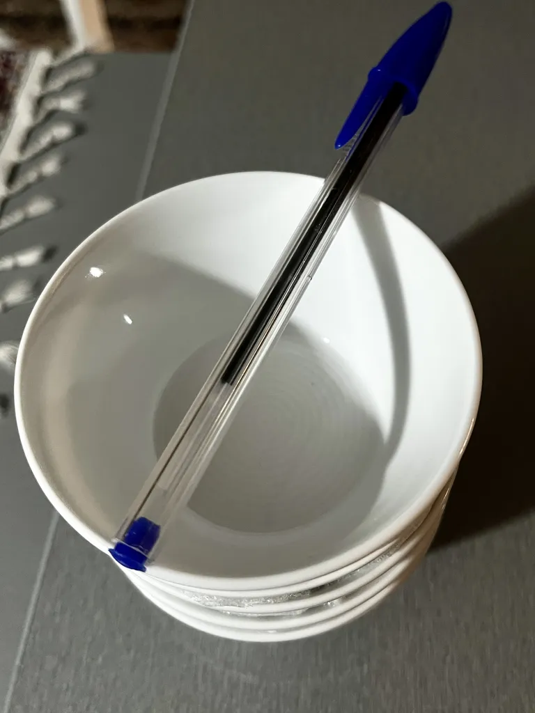 پیاله زی مدل فرم اس 9 سفید درجه یک بسته شش عددی