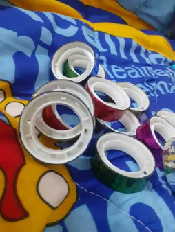 چسب نواری مدل gold medal بسته 10 عددی