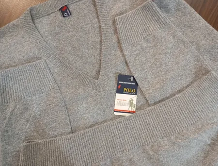 پلیور یقه هفت مردانه پولو مدل 5649