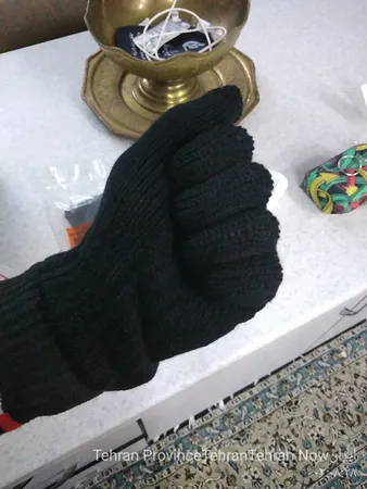 دستکش بافت مردانه مدل 004