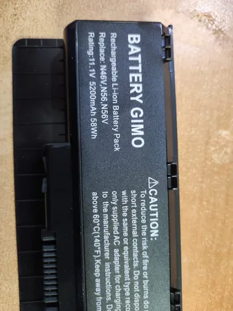 باتری 6 سلولی مناسب برای لپ تاپ ایسوس N56 N46